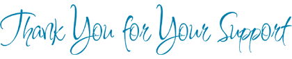 Thank You for Your Support