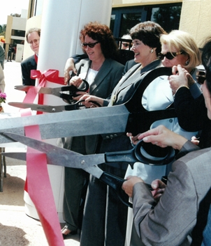 ribbon cutting new lawrence family jcc, san diego