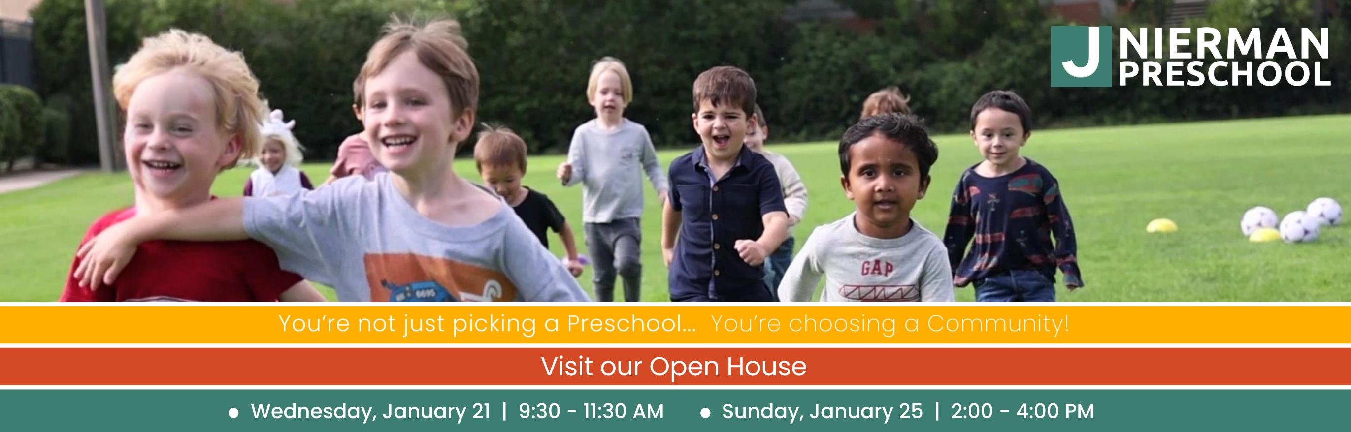 Nierman Preschool Open House